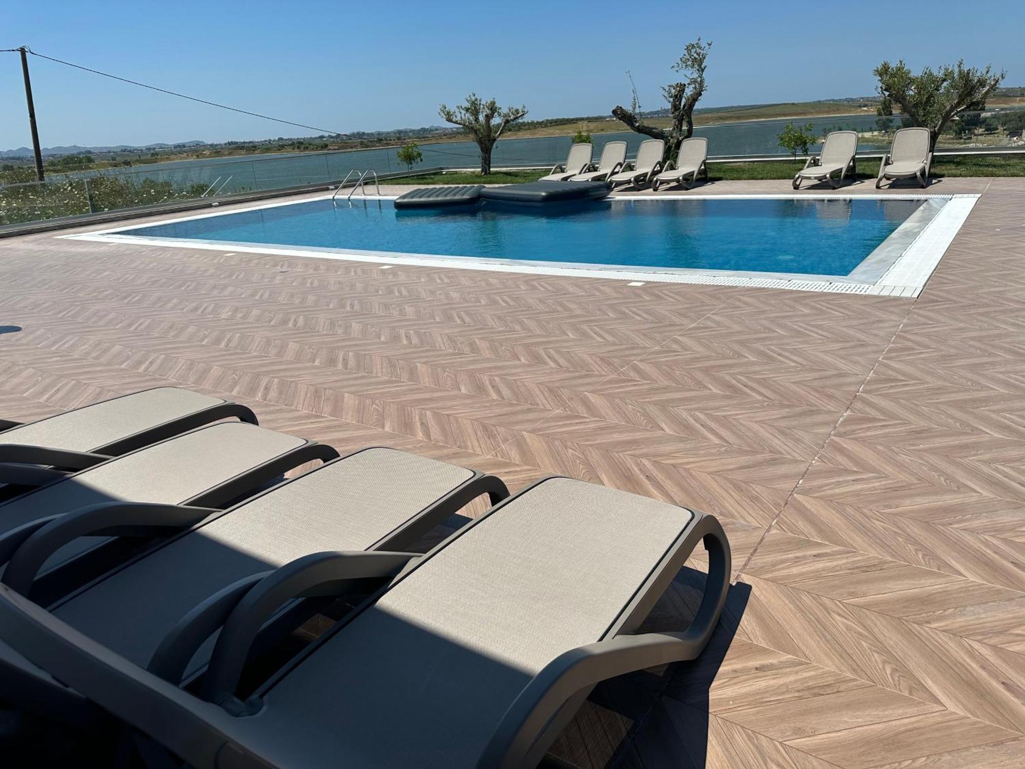 luxury villa swimming pool Gjiri Lalzit Durrës Esterno foto