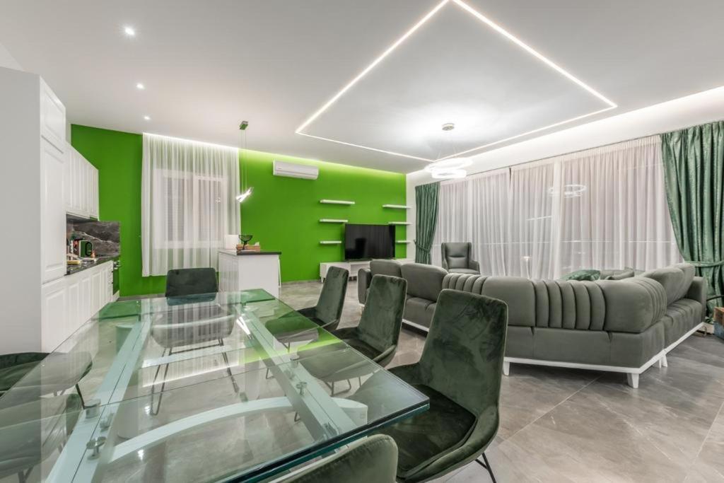 luxury villa swimming pool Gjiri Lalzit Durrës Esterno foto