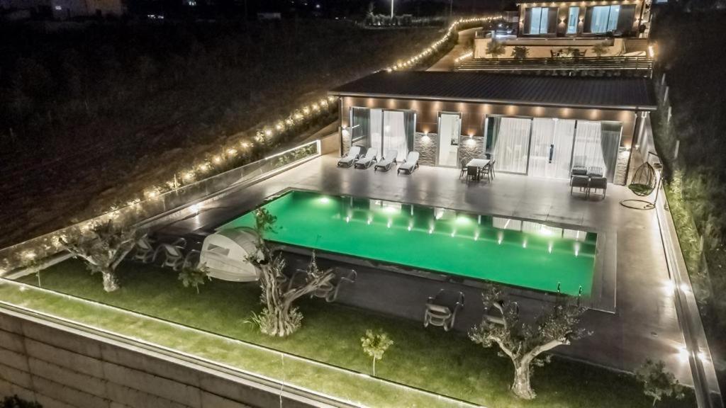 luxury villa swimming pool Gjiri Lalzit Durrës Esterno foto
