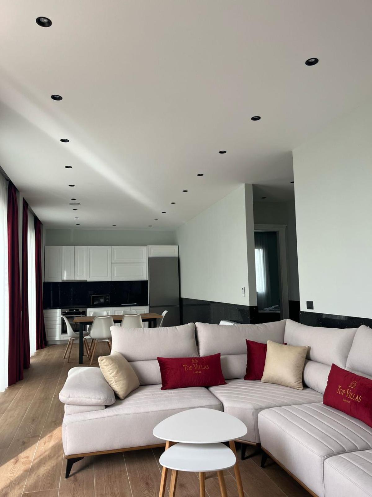 luxury villa swimming pool Gjiri Lalzit Durrës Esterno foto