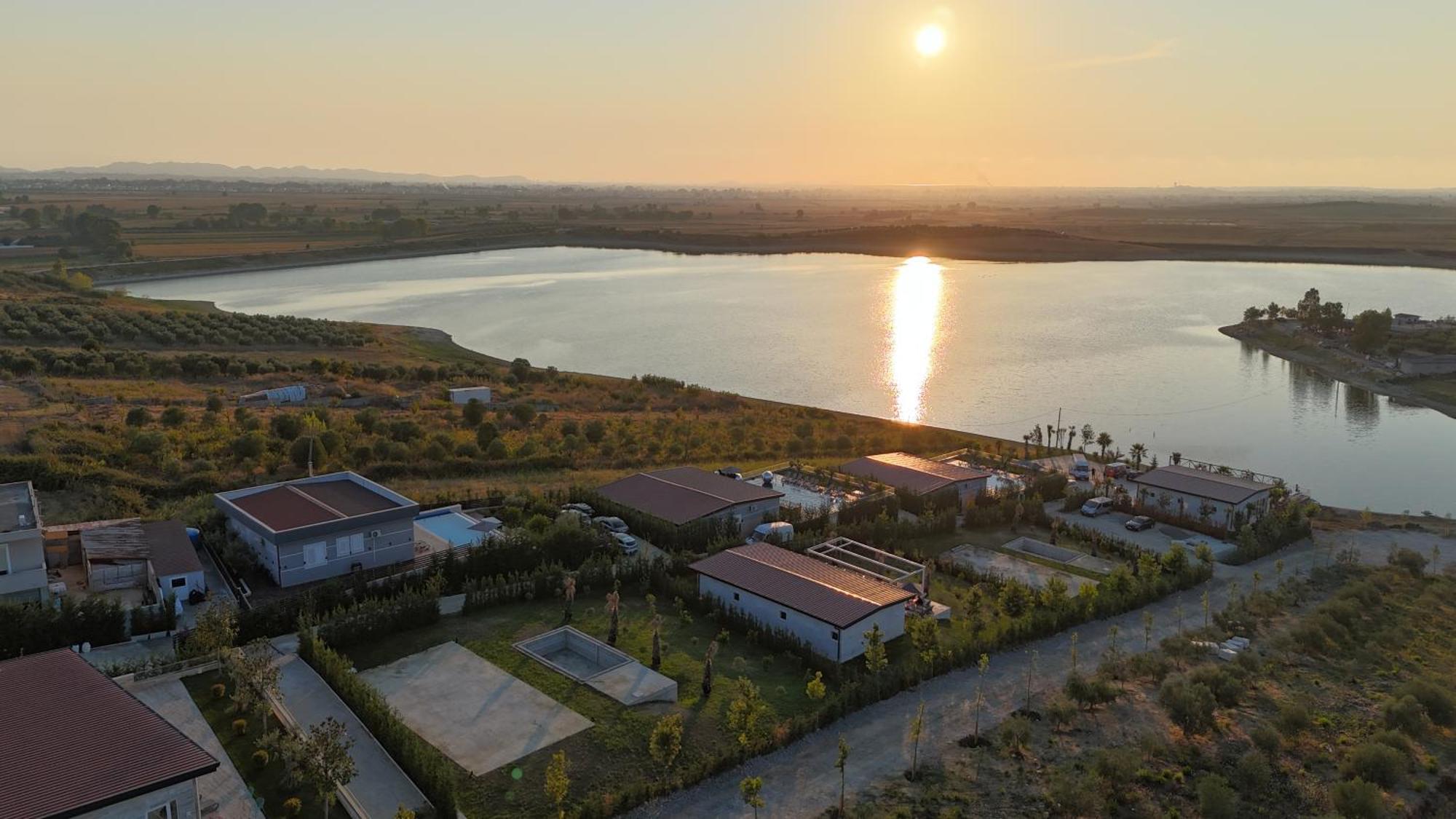 luxury villa swimming pool Gjiri Lalzit Durrës Esterno foto