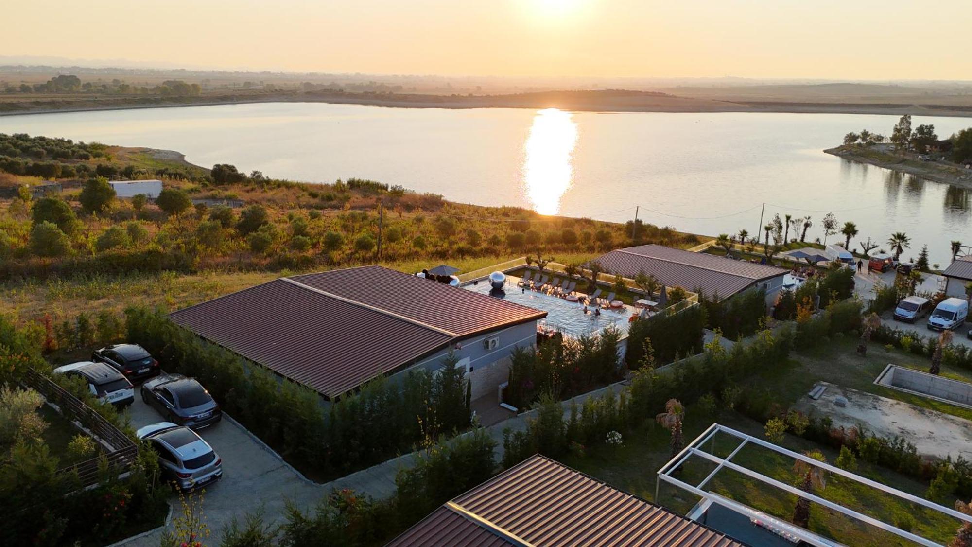 luxury villa swimming pool Gjiri Lalzit Durrës Esterno foto
