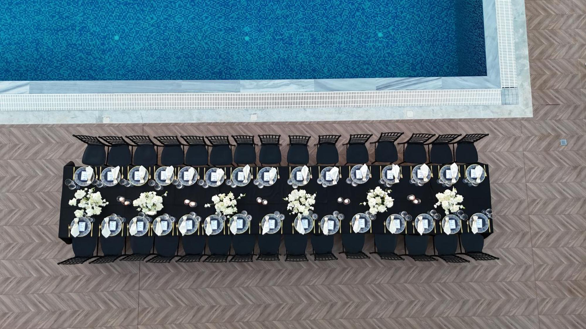 luxury villa swimming pool Gjiri Lalzit Durrës Esterno foto