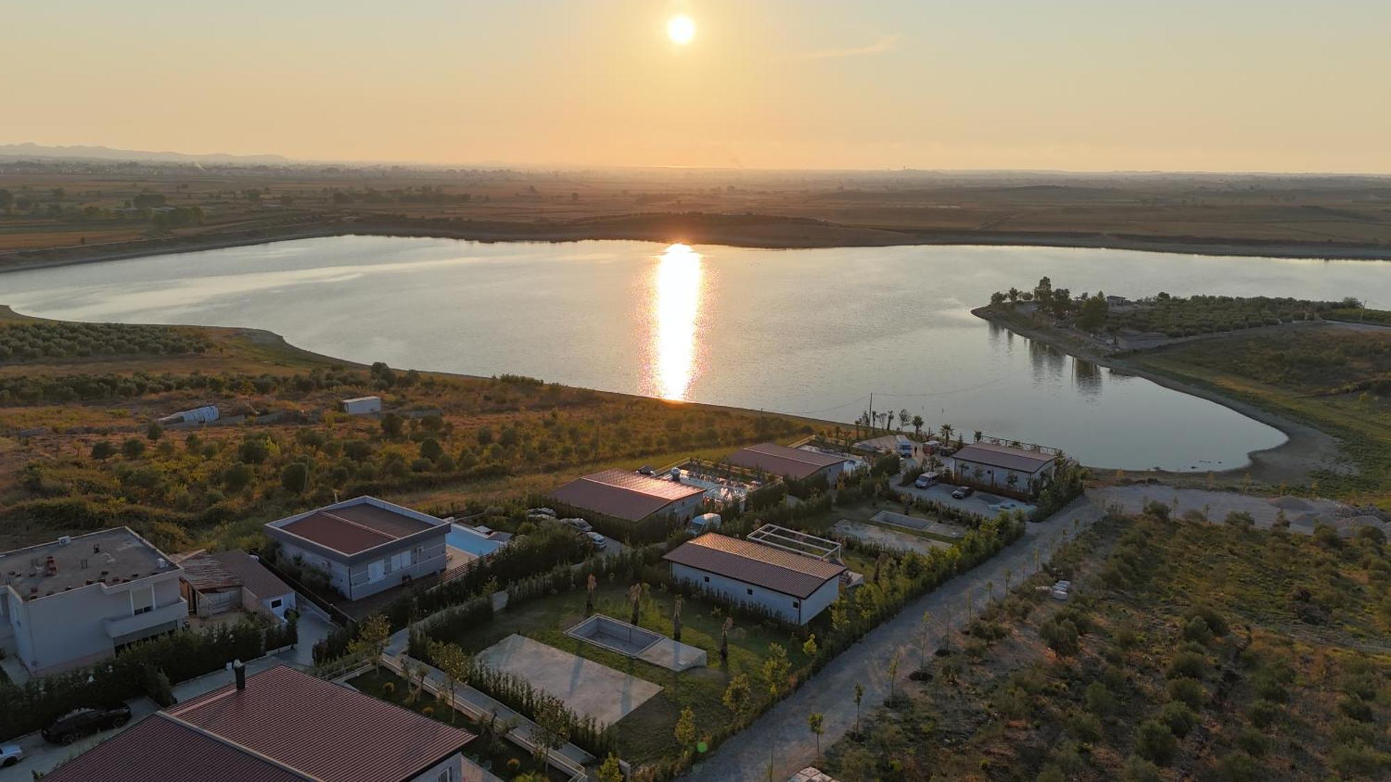 luxury villa swimming pool Gjiri Lalzit Durrës Esterno foto